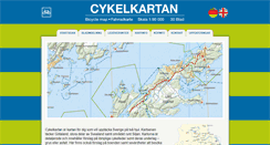 Desktop Screenshot of cykelkartan.se